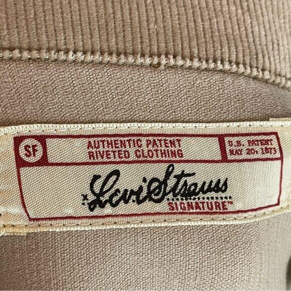 Vintage Signature Levi Strauss corduroy fitted blazer jacket 3 button closure - Picture 5 of 8
